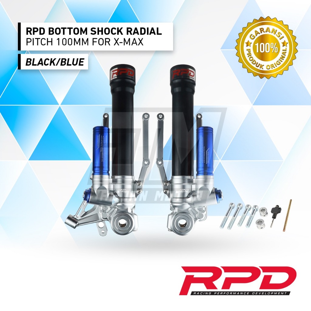 Jual RPD Bottom Shock X-MAX Radial Pitch 100MM | Shopee Indonesia