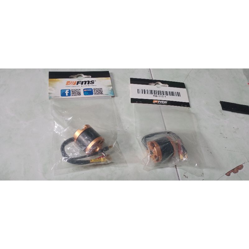 Jual fms brushless 2215 3400kv lengkap banana, adapter dan mounting ...
