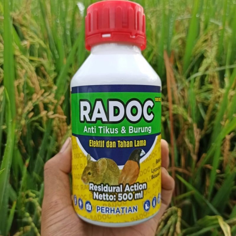 Jual Radoc Obat Pengusir Tikus dan Burung isi 500ml Efektif dan Tahan ...