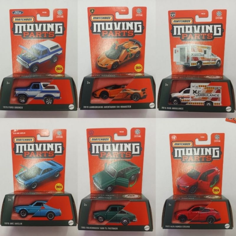 Jual MATCHBOX MBX MOVING PARTS MIX L 2023 2016 RAM AMBULANCE 2019 ...