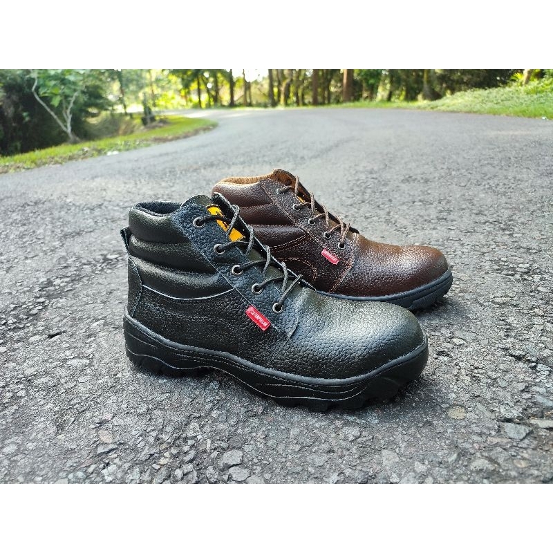Jual Sepatu Safety Stelltoe Kerja Proyek Kitchen Boots | Shopee Indonesia