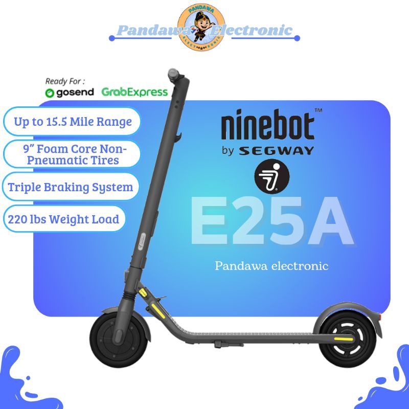 Scooter Segway E25e Test Segway E25e Cruise Control Ninebot E25e
