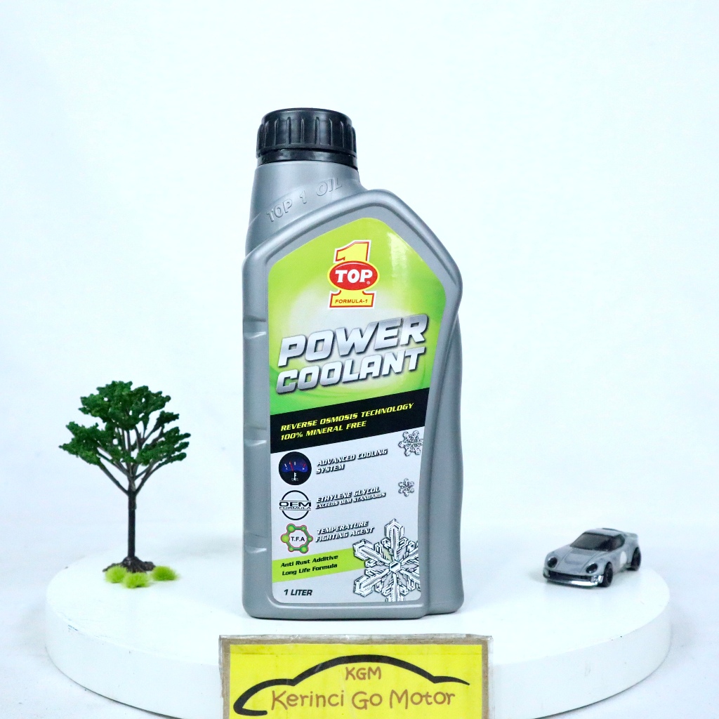 Jual TOP 1 Air Radiator Power Coolant Hijau 1 Liter Cairan Pendingin ...