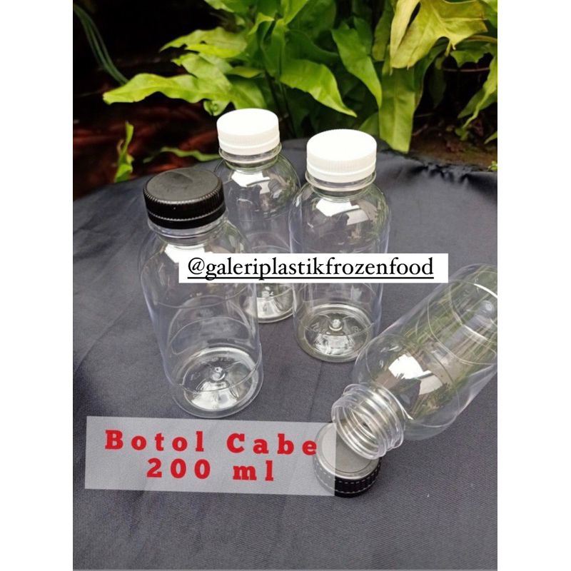 Jual Botol Cabe 200ml ~ GALERI PLASTIK FROZEN FOOD | Shopee Indonesia