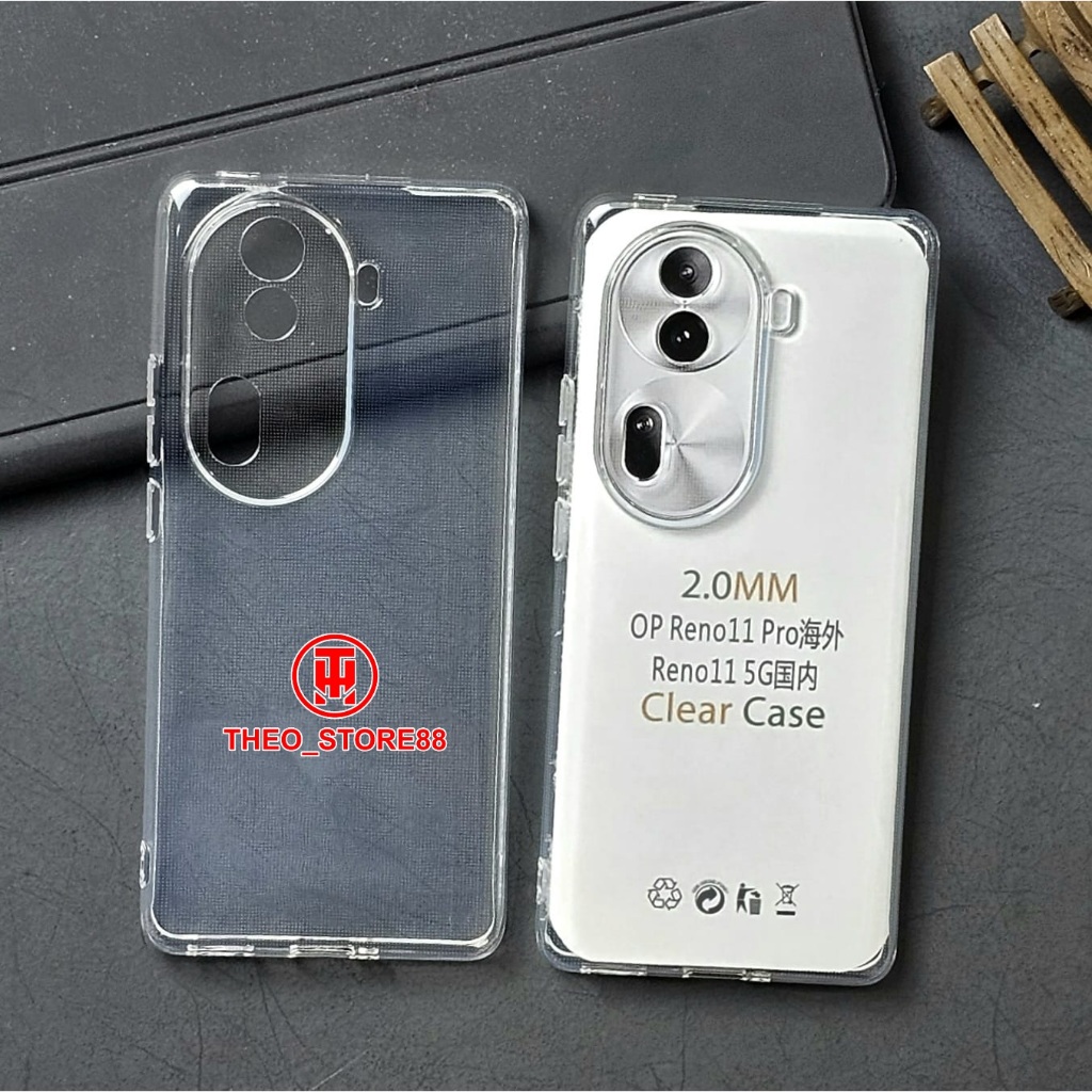 Jual OPPO RENO 11 PRO 5G CLEAR HD CASE 2.0MM CASE BENING OPPO RENO 11 ...