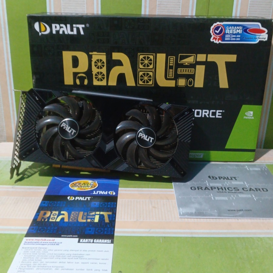 Jual VGA PALIT GAMING PRO GTX 1660 SUPER 6GB DDR6 GTX1660 S ...