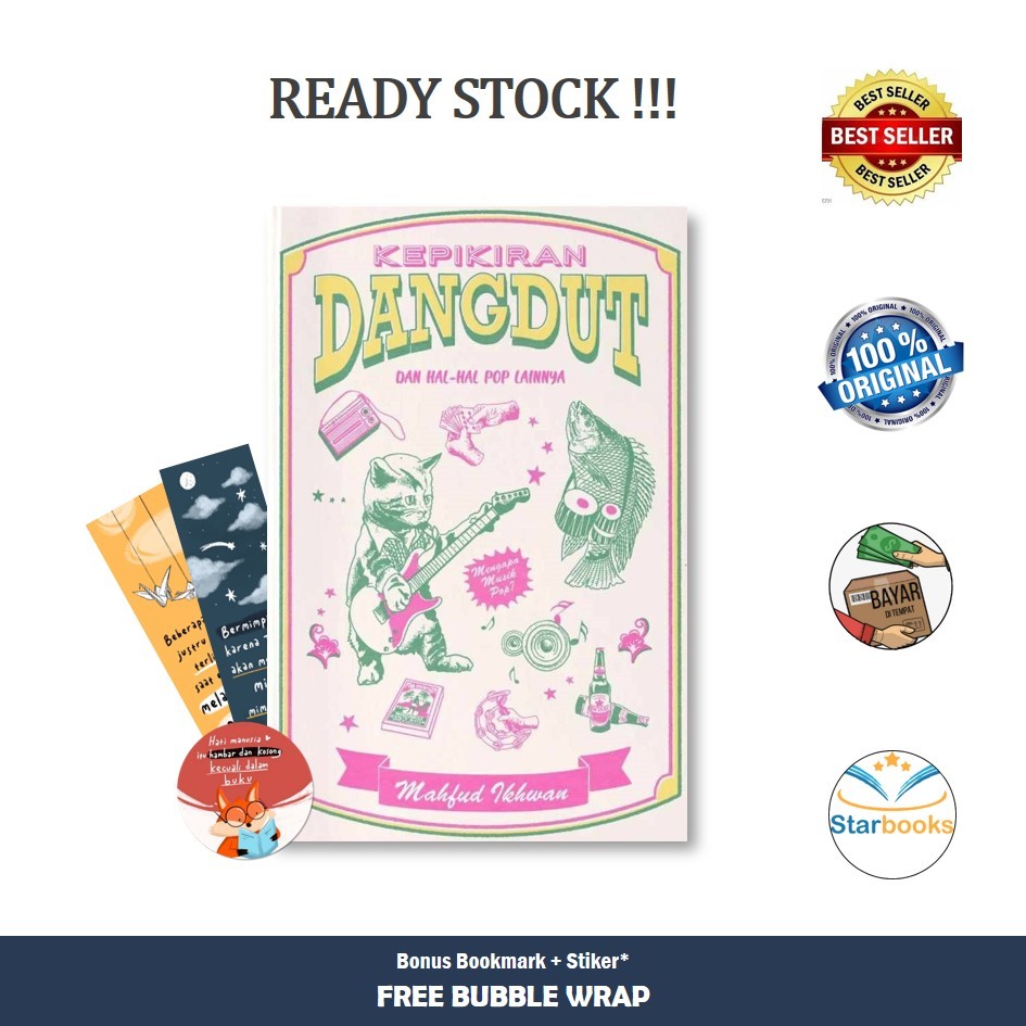 Jual Buku Kepikiran Dangdut dan Hal-Hal Pop Lainnya - Warning (Sosial ...