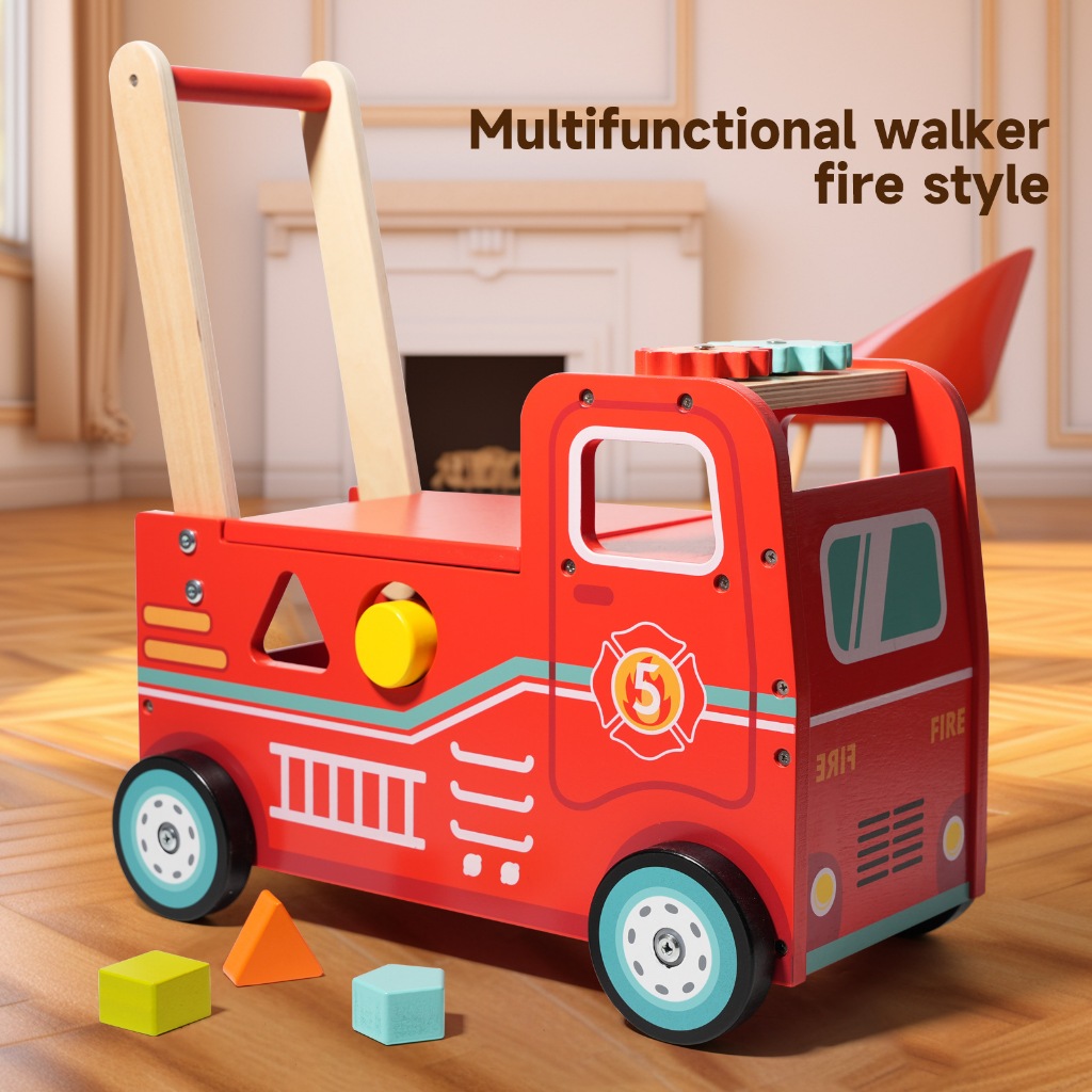 Jual Baby walker fire truck style-bisa untuk duduk-trolley-alat bantu ...