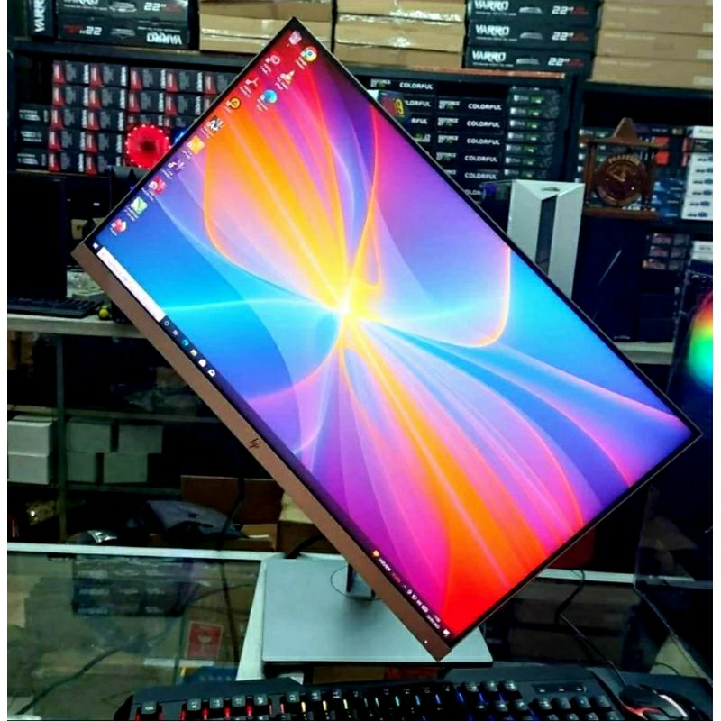 Jual Led Monitor Hp E243 24 inc layar fremles fullhd 1920x1080p hdmi ...