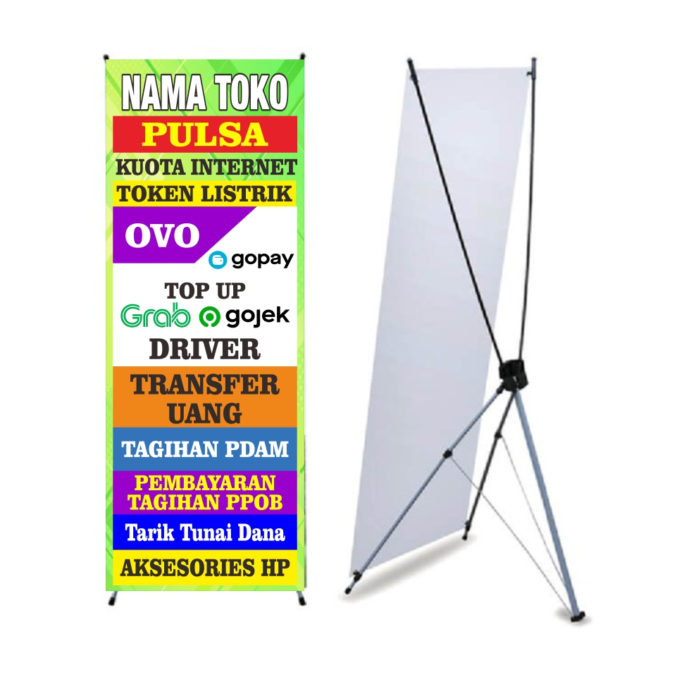 Jual BANNER Spanduk Y-Banner Konter Handphone murah | Shopee Indonesia