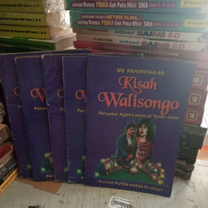 Jual Buku Kisah Walisongo Penyebar Agama Islam Tanah Jawa Shopee Indonesia