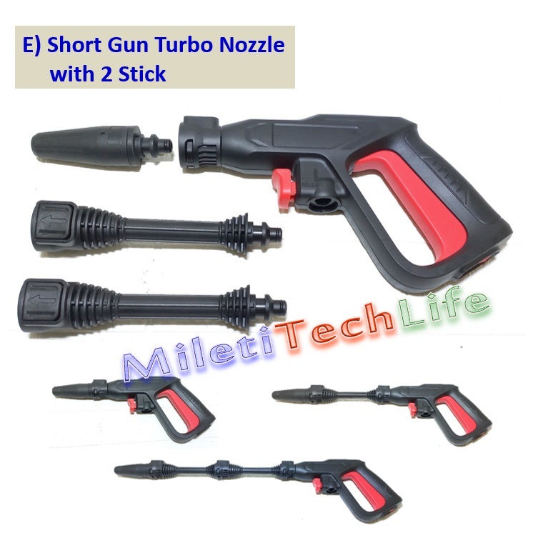 Jual Short Gun Nilfisk Replacement Tembakan Gun untuk Jet Cleaner