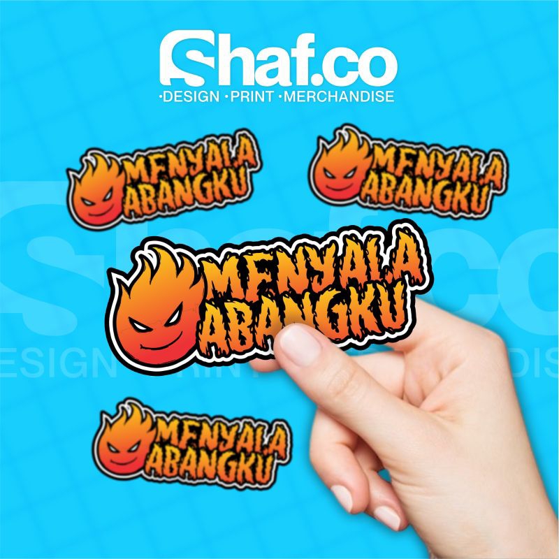 Jual STICKER MENYALA ABANGKU VIRAL KEREN | Shopee Indonesia