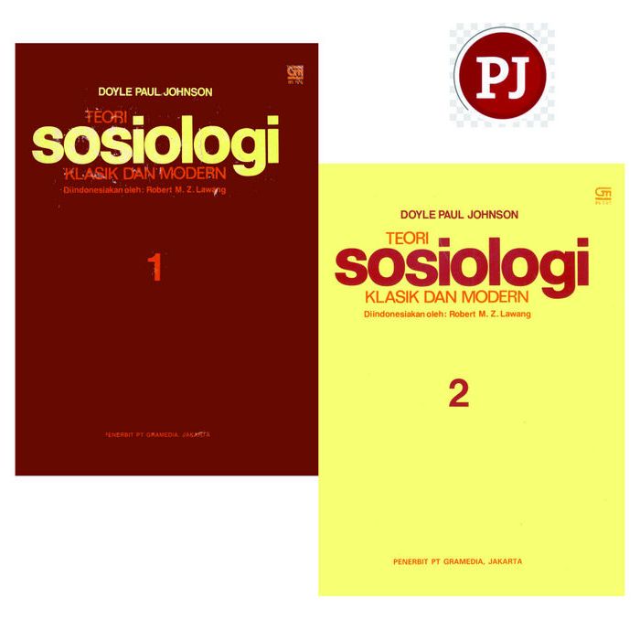 Jual Paket 2 Buku Teori Sosiologi Klasik Dan Modern Jilid 1 And 2 Doyle Paul Shopee Indonesia