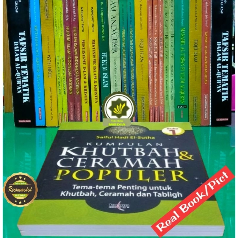 Jual Buku KUMPULAN KHUTBAH dan CERAMAH POPULER + Bonus MENYATUKAN UMMAT ...