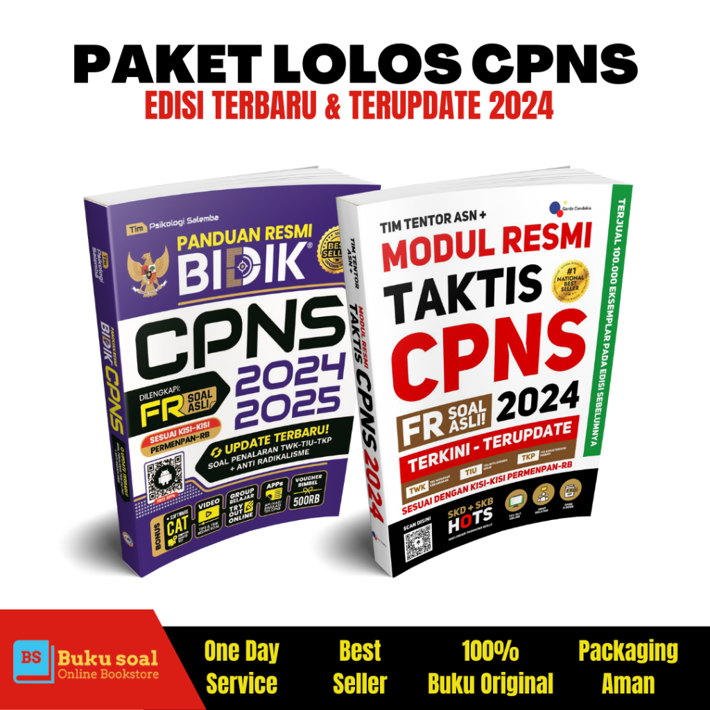 Jual Buku Cpns Paket Hemat Buku Cpns Best Seller Modul Resmi