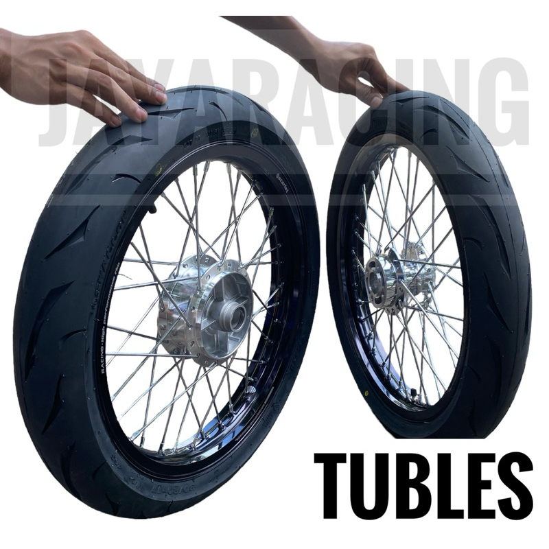 Jual VELG SCARLET MODEL TK JAPAN SET BAN DONAT TUBLES ROAD RACE FIZR ...