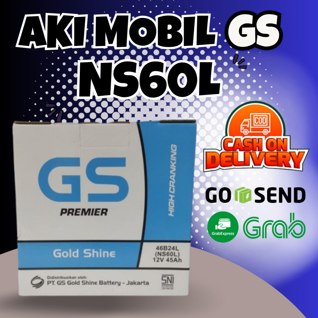 Jual Aki Mobil Nissan March GS GOLDSHINE NS60L Aki Basah | Shopee Indonesia