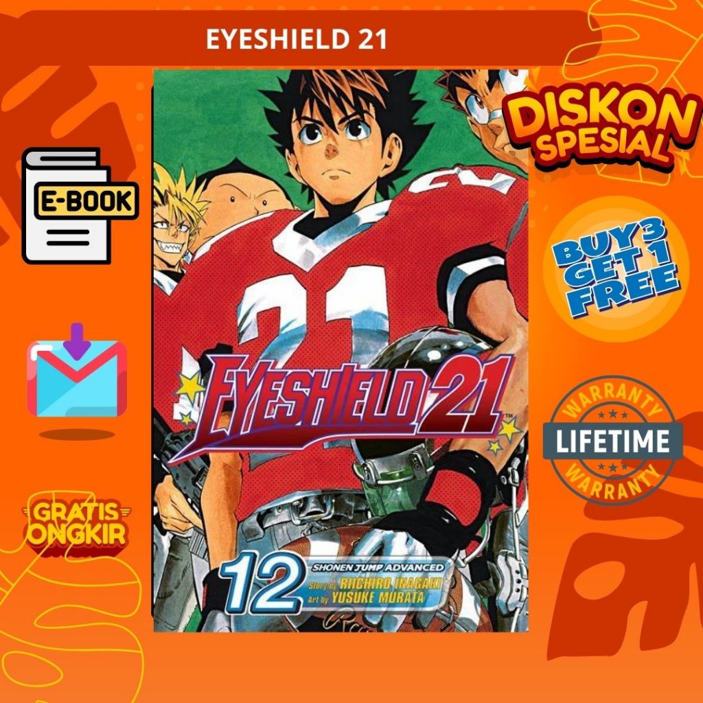 Jual Komik Digital Eyeshield 21 Bahasa Indonesia Volume 1 s.d 31 Shopee Indonesia