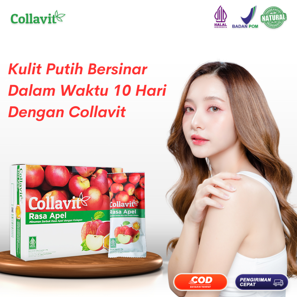 Jual Minuman Collagen Rasa Apel/Collagen Drink/Collagen Drink Pemutih ...