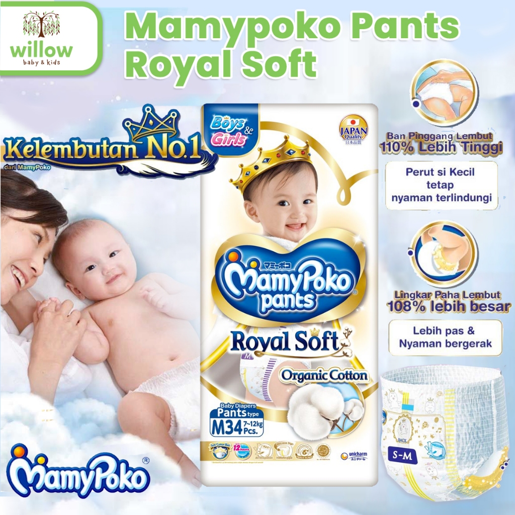 Jual Popok Bayi - Mamypoko Pants Royal Soft | Shopee Indonesia