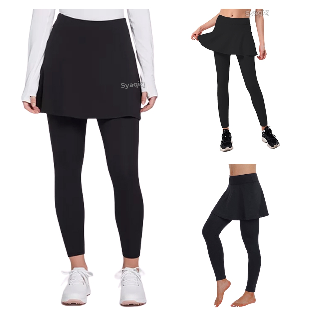 Jual Rok Legging Wanita Bawahan Olahraga Jumba Lari Gym Senam Jogging ...