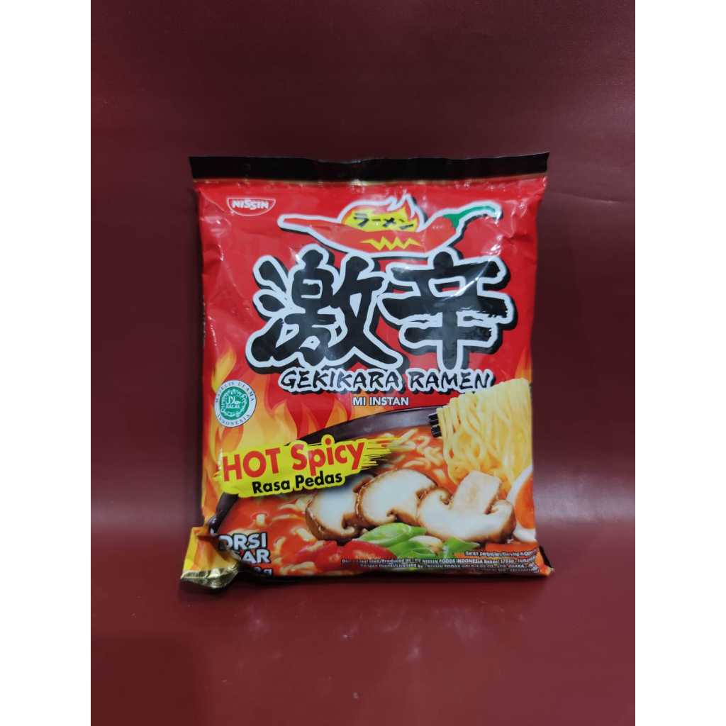 Jual Nissin Gekikara Ramen Hot Spicy 109gr Mie Instant Korea