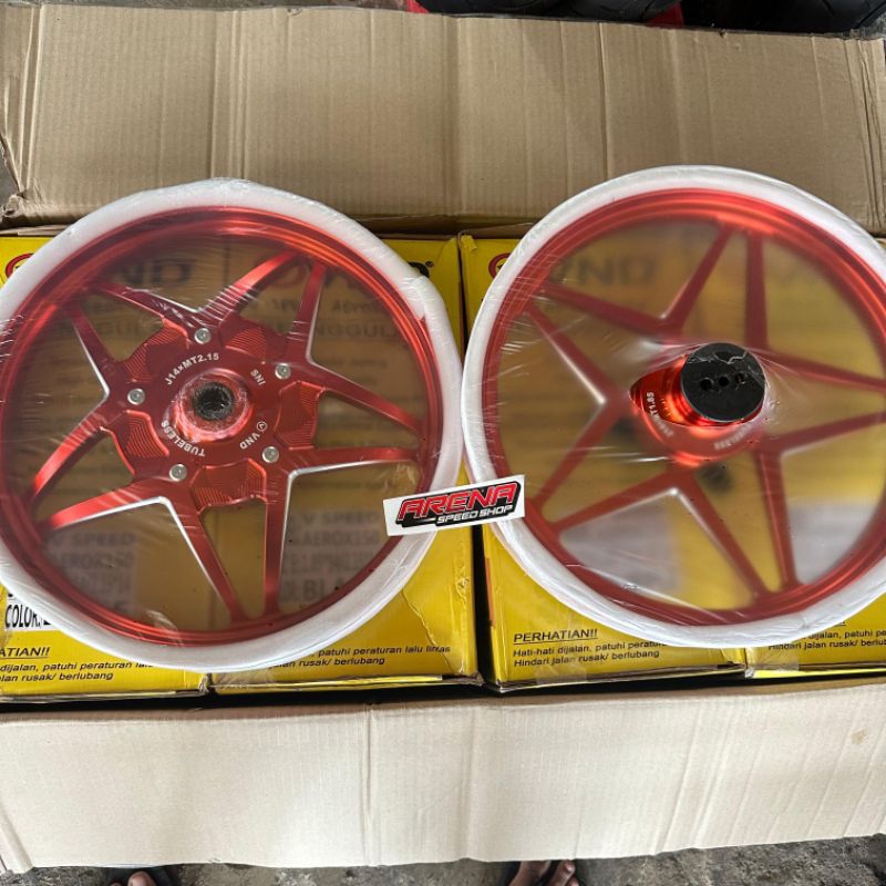 Jual Velg Vnd V Speed Aerox Velg Vnd Bintang Aerox Orange Biru Ungu