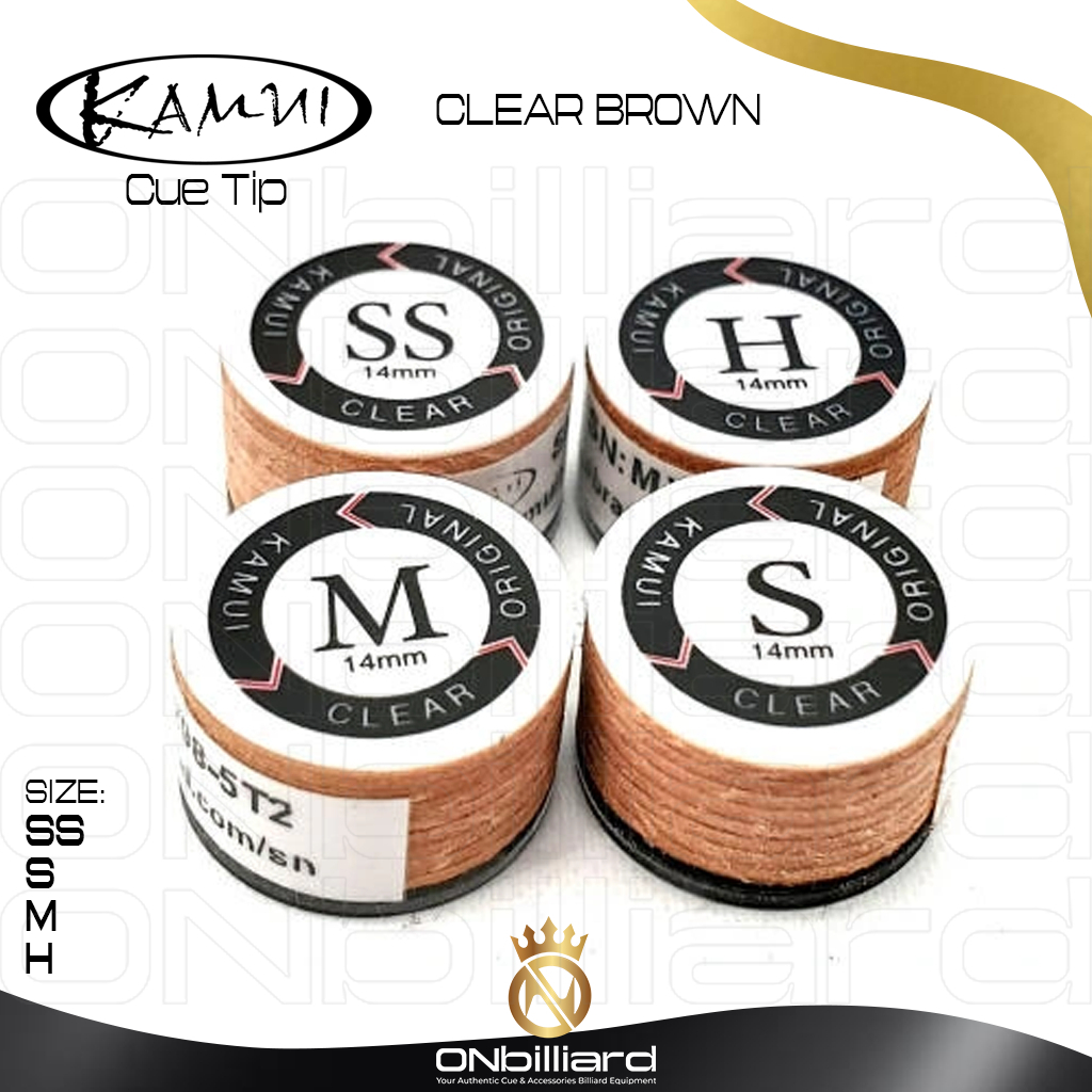 Kamui Clear Original - Medium - Layered Pool Cue Stick Tip