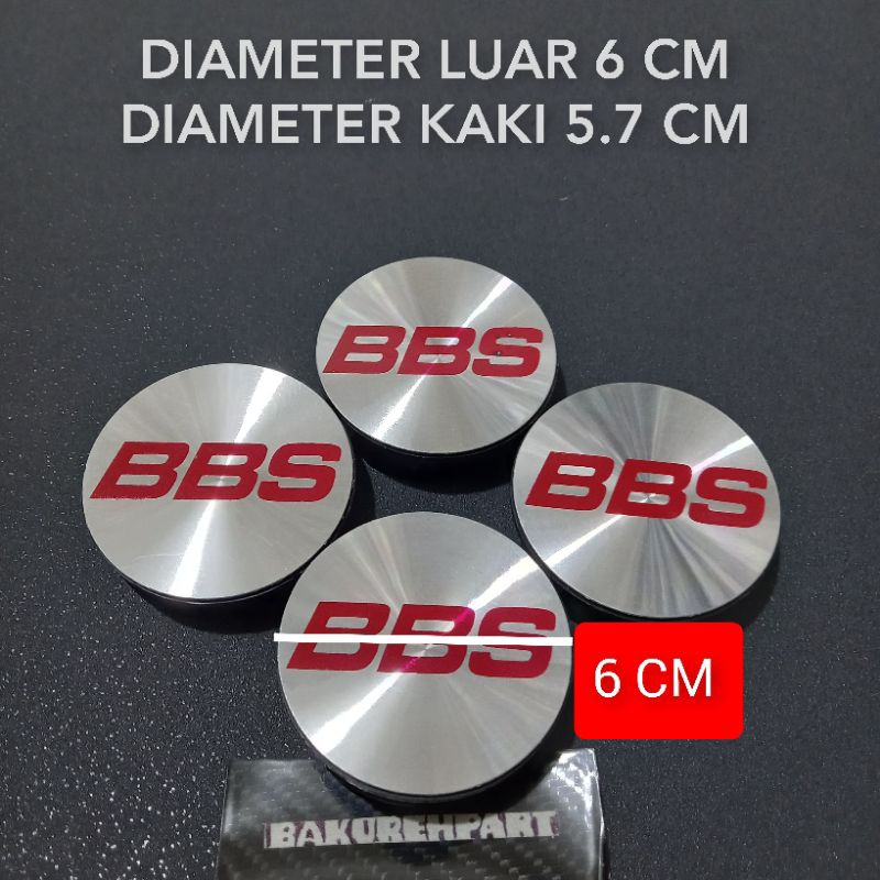Jual Dop roda tutup velg mobil racing diameter 6 cm harga set 4pcs ...