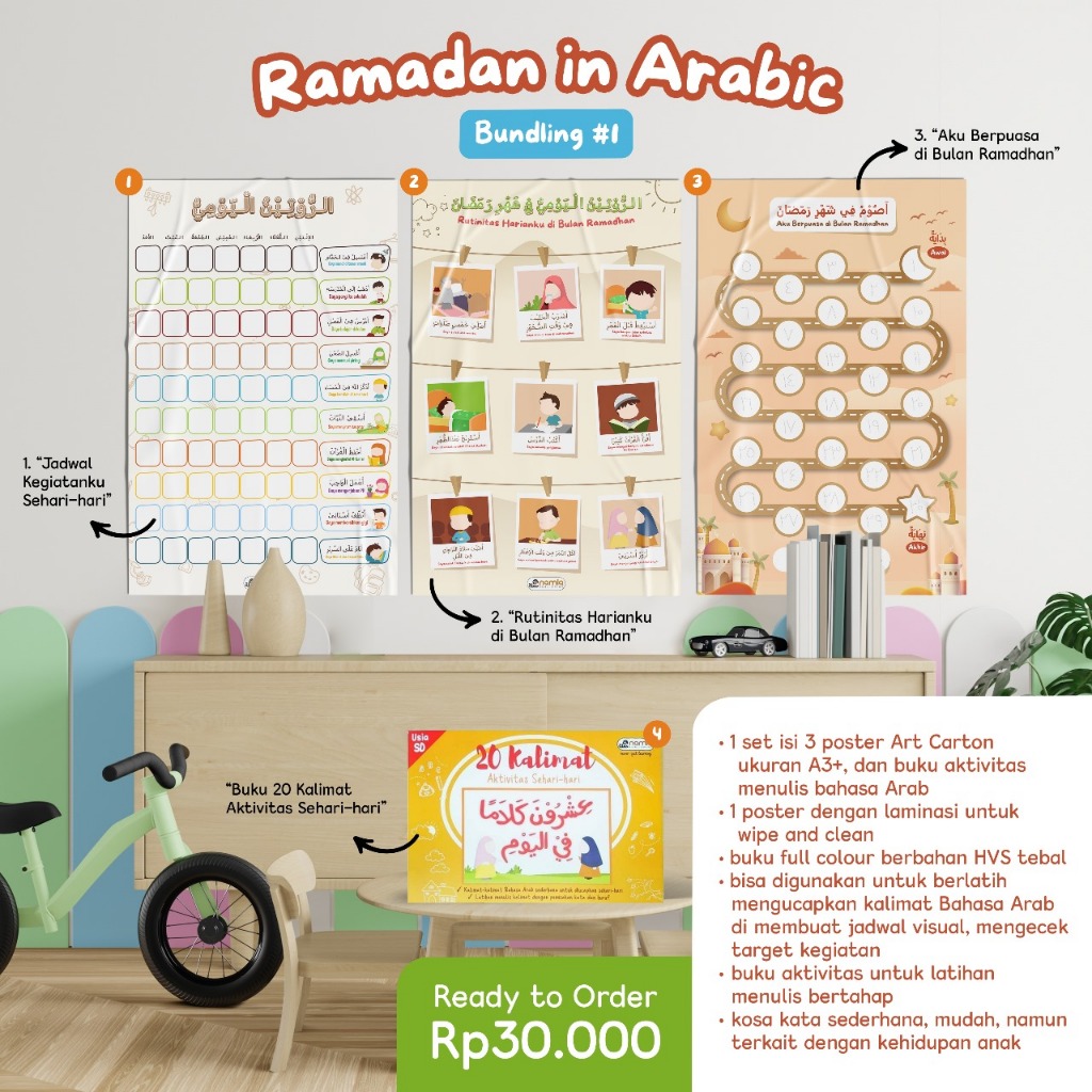Jual Ramadan in Arabic Buku dan Poster | Shopee Indonesia