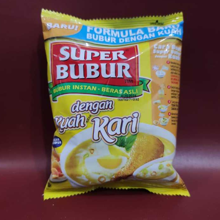 Jual Super Bubur 45 Gram Super Bubur Instan Lezat Shopee Indonesia