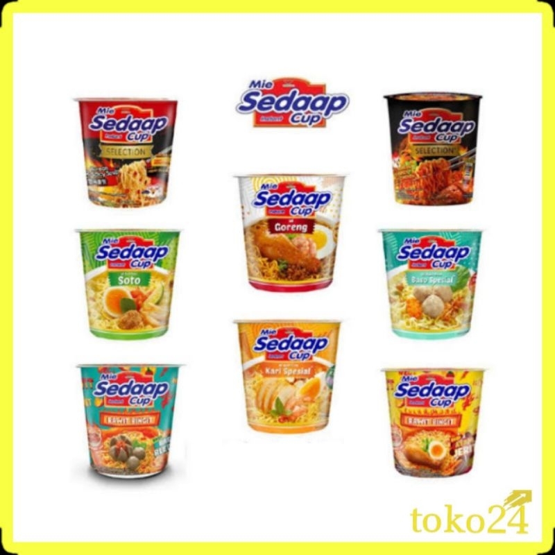 Jual Mie Sedaap Cup All Variant | Shopee Indonesia