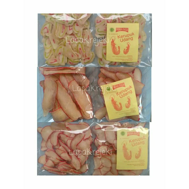 Jual Krupuk Udang Prima Rasa 130gram Asli Pulau Rangsang / Hepia / He ...