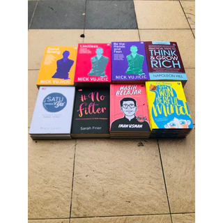 ( PROMO BUKU MURAH ORIGINAL ) OBRAL BUKU MOTIVASI / PENGEMBANGAN DIRI / BISNIS / ORIGINAL / PRACTICAL STEPS TO THINK & GROW RICH / STAND STRONG / LIMITLESS / MASIH BELAJAR