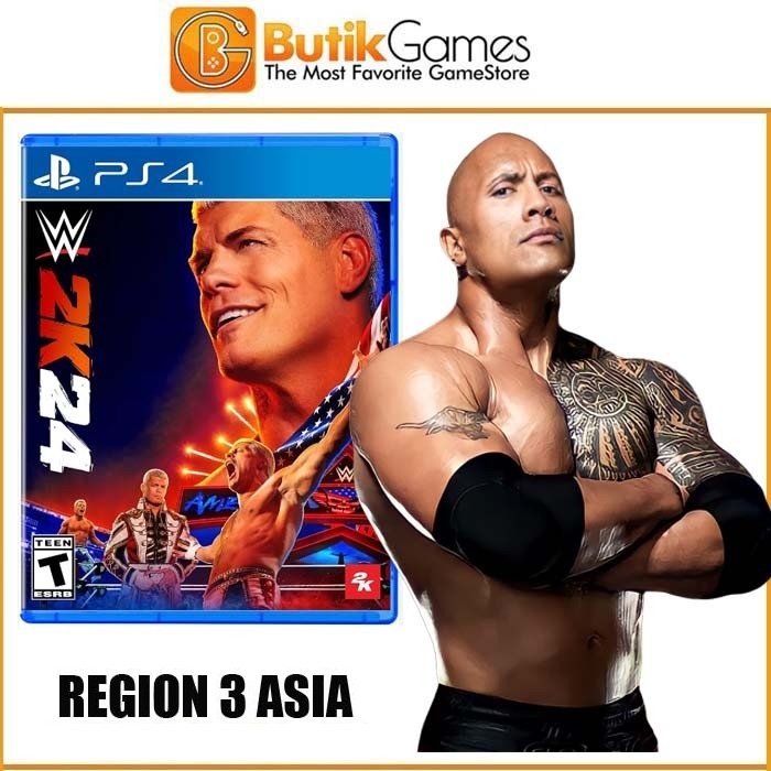 Jual WWE 2K24 WWE 24 WWE 2024 PS4 Standard Edition Shopee Indonesia