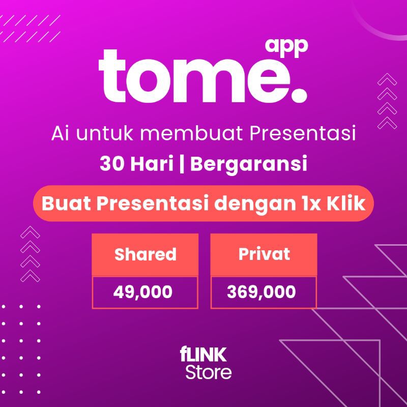 Jual TOME.APP - AI PRESENTATION UNLIMITED 30 HARI | Shopee Indonesia