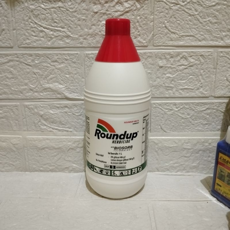 Jual Herbisida Racun Rumput Roundup 486SL 1 Liter | Shopee Indonesia