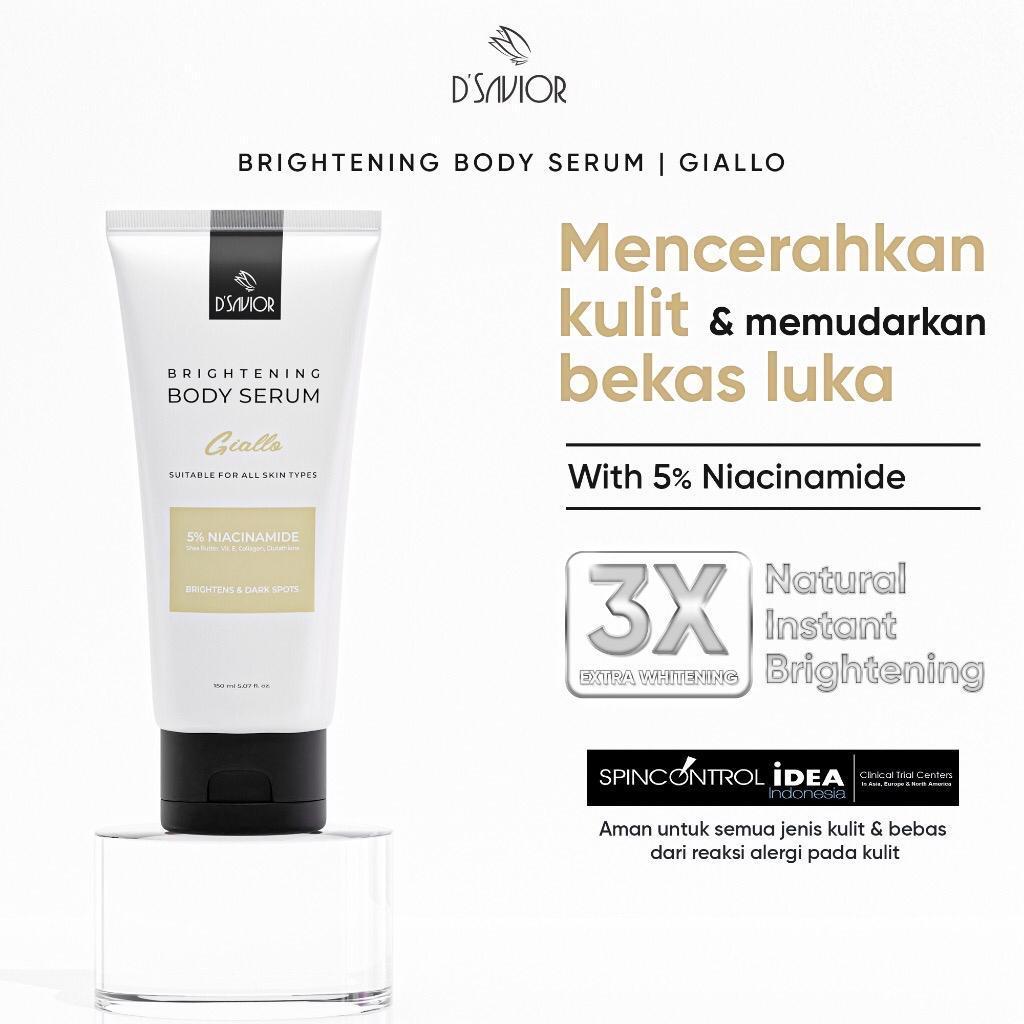 Jual D'savior Brightening Body Serum Giallo - DSavior Lotion Penghilang ...