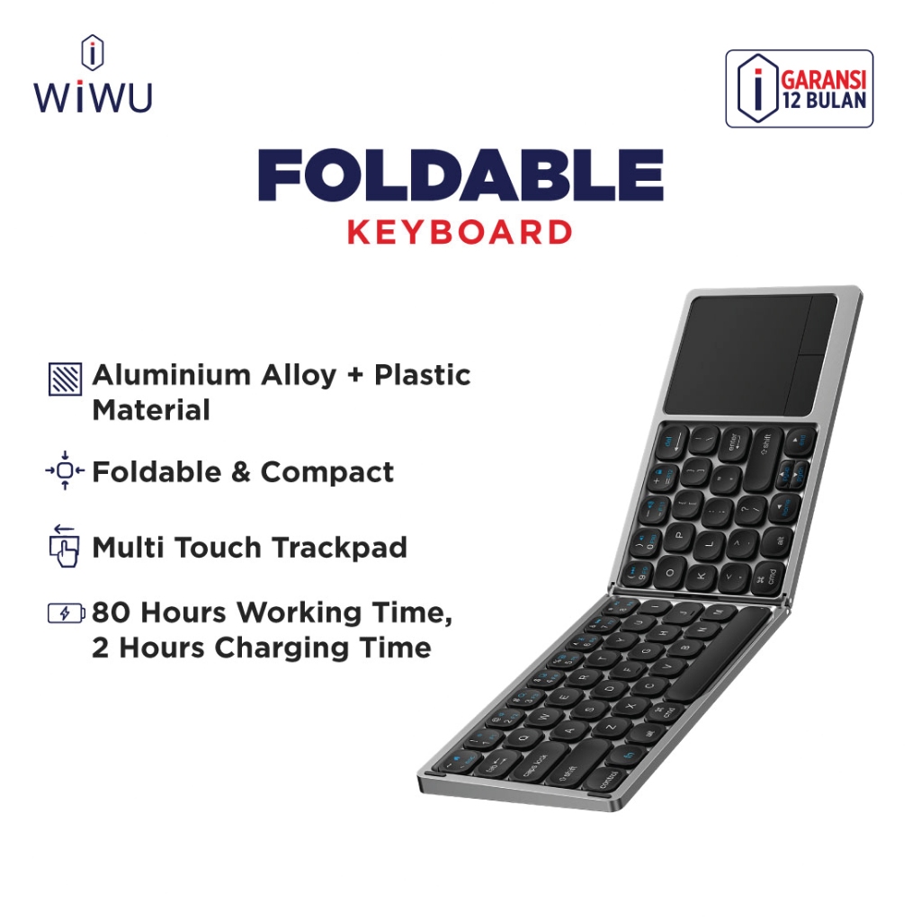 Jual Wiwu Foldable Keyboard (FMK-04) | Shopee Indonesia