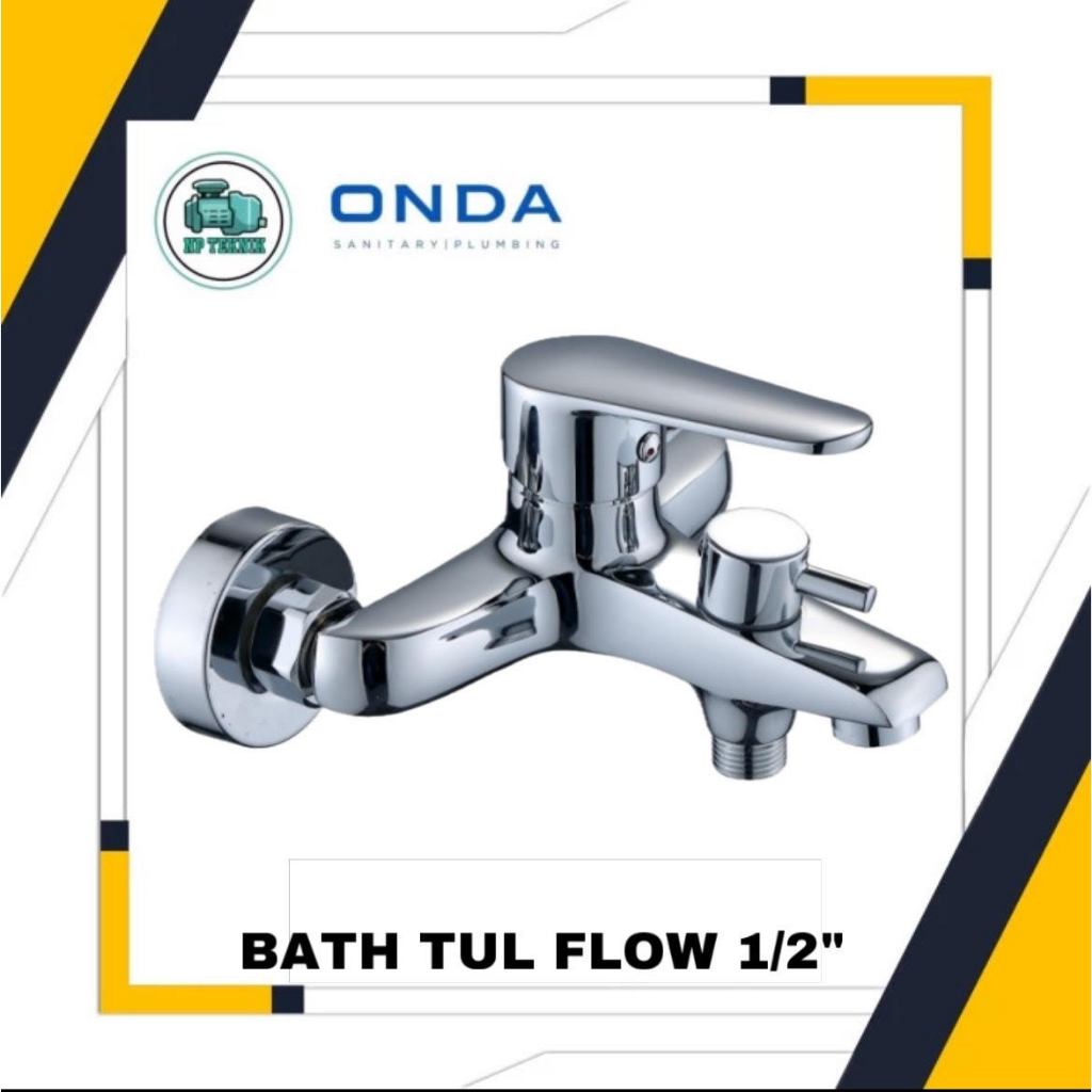 Jual BATH FLOW ONDA Kran BathTub Panas Dingin 1/2" Bath Tul Flow ...