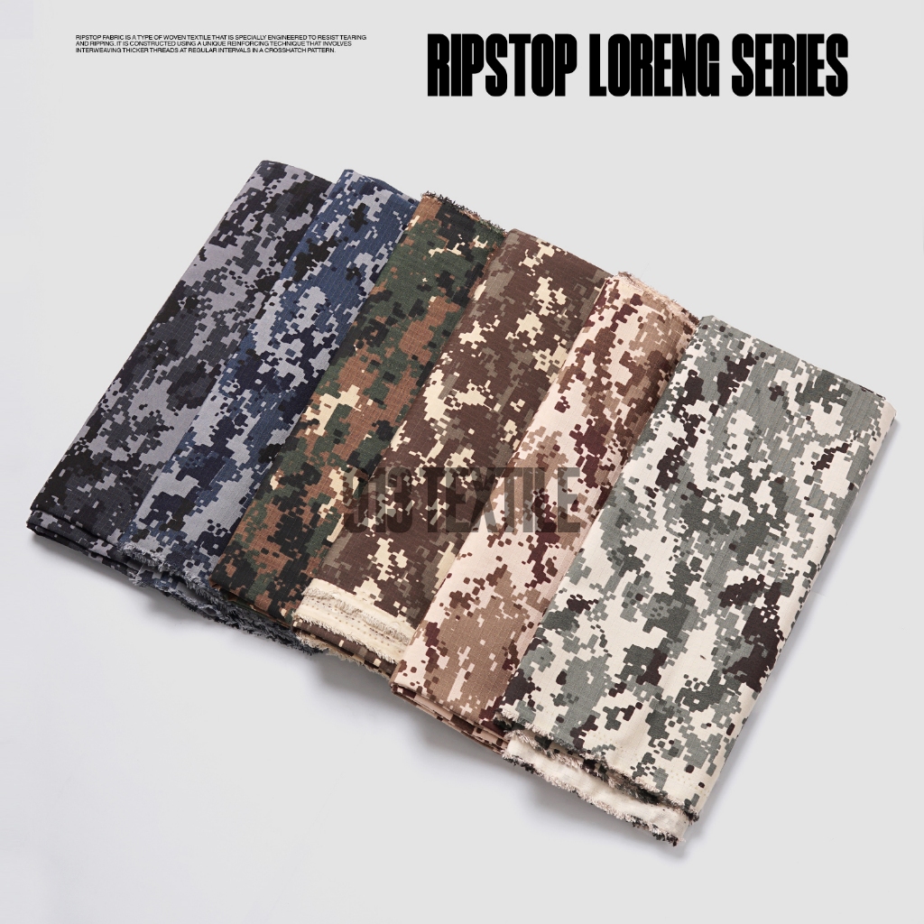 Jual Kain Ripstop Loreng Motif Camo | Shopee Indonesia