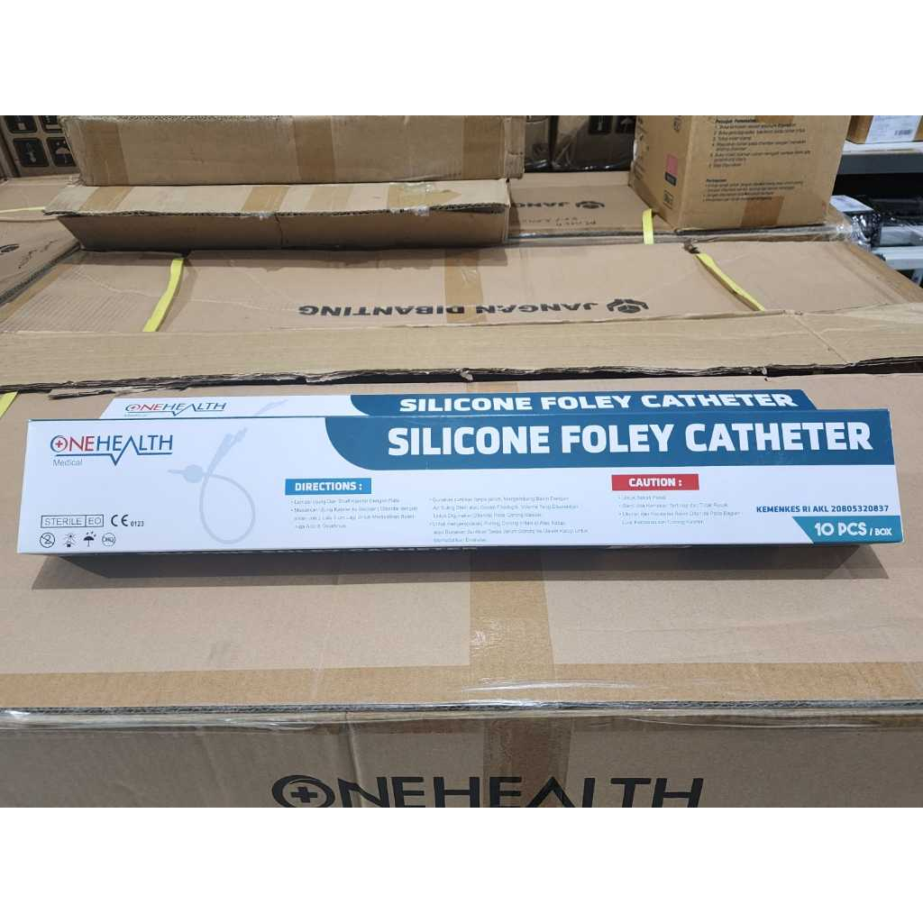 Jual SILICONE FOLEY CATHETER ONEHEALTH 1 BOX ISI 10 PCS | Shopee Indonesia