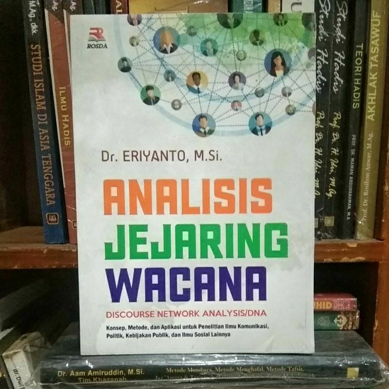 Jual BUKU ORIGINAL ANALISIS JEJARING WACANA DISCOURSE NETWORK ANALYSIS ...