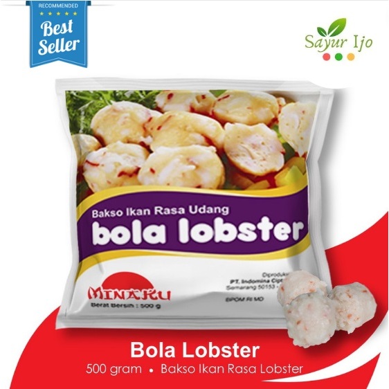 Jual Minaku Bola Lobster Gram Pack Fresh Frozen Seafood Bakso