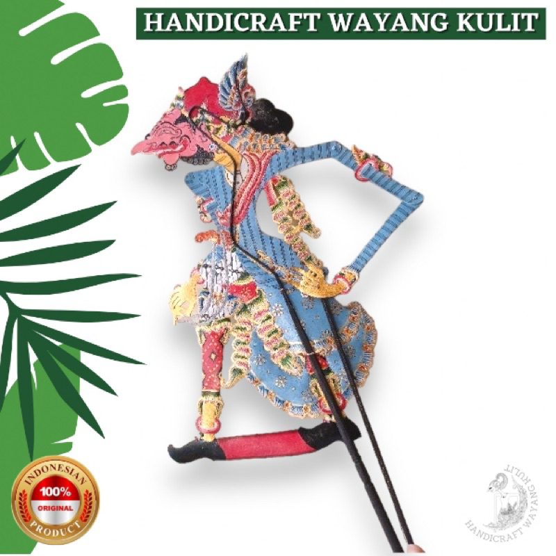 Jual Wayang Kulit Durna Motif Batik Alusan Ukuran Standar Dalang ...