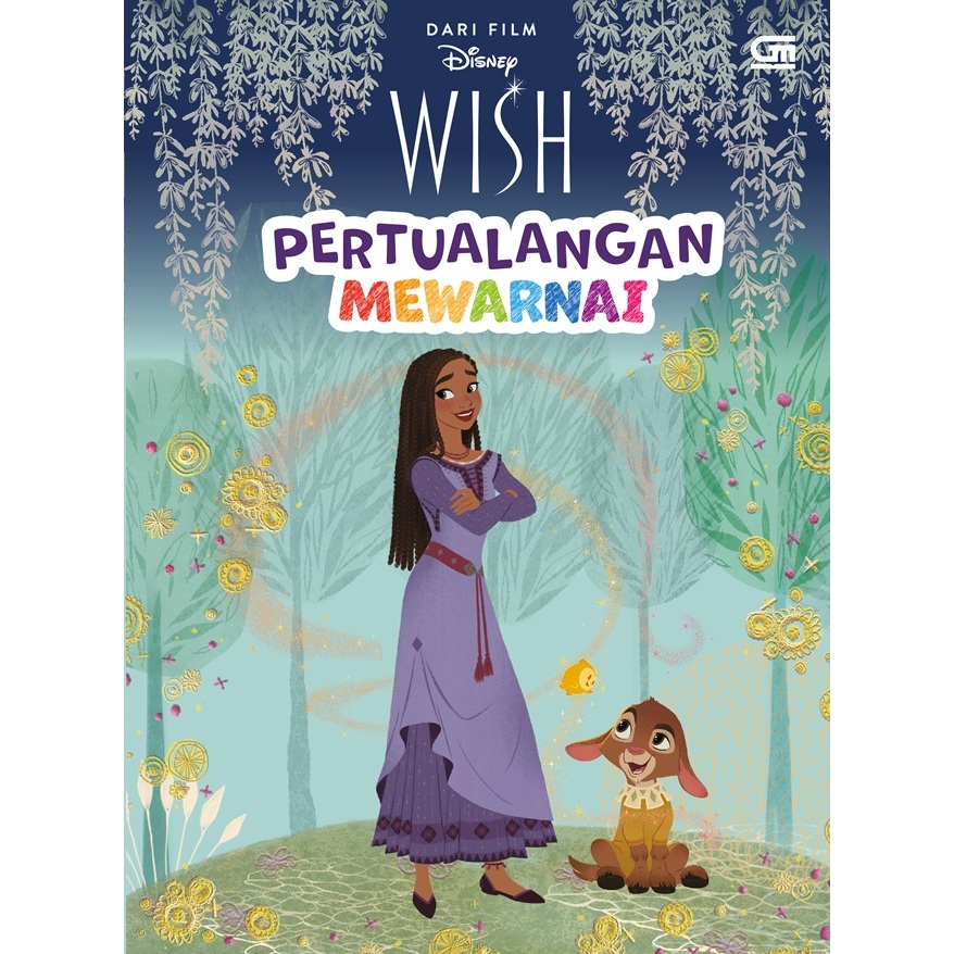Jual Gramedia - Disney Wish: Petualangan Mewarnai The Walt Disney ...