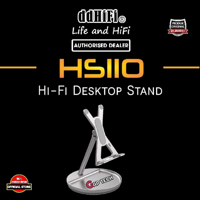 Jual DD DDHIFI HS110 / HS 110 Hi-Fi Desktop Stand Original | Shopee ...