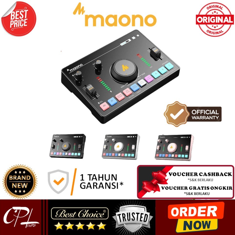 Jual Maono Amc Neo Professional Sound Card Audio Interface One Stop