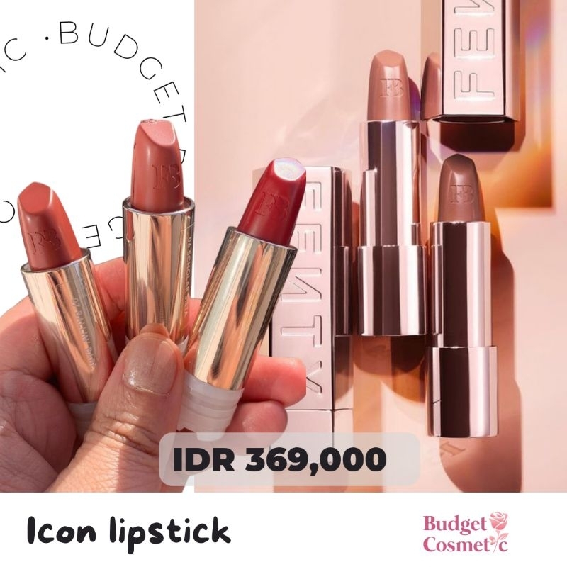 [PASTI ORI] lipstick FENTY BEAUTY ICON SEMI MATTE LIPSTICK